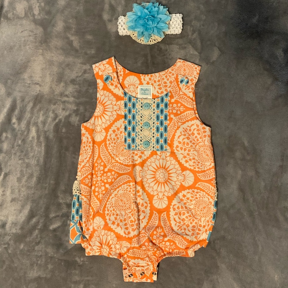 Peaches ‘n Cream Romper